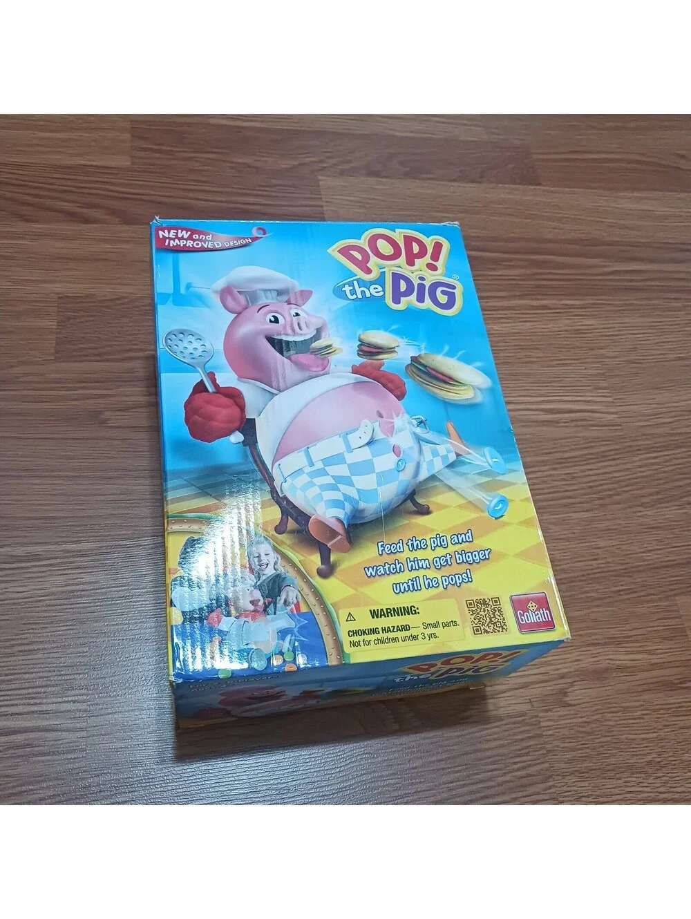 Pop! The  Pig Toy Game  and Accessories Feed the Pig Watch  him get  Bigger